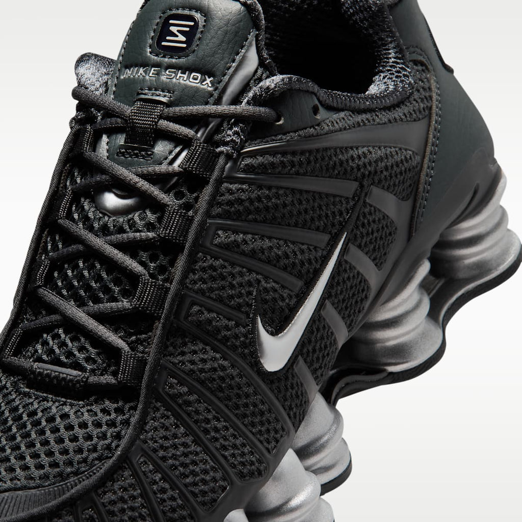 Nike Shox TL Women's Shoes - Off Noir/Black/Metallic Silver