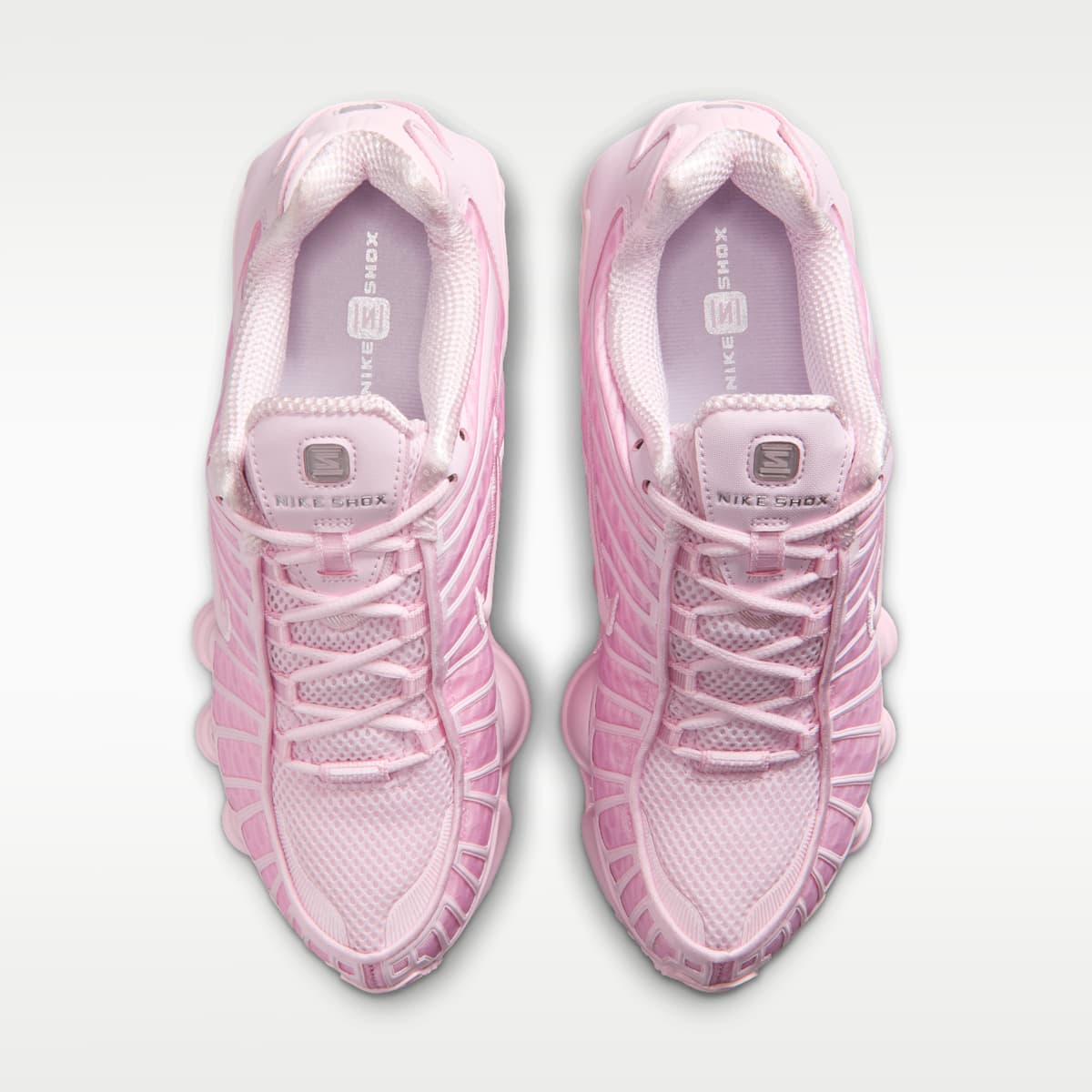 Nike Shox TL Women's Shoes - Pink Foam/Metallic Silver/Pink Foam