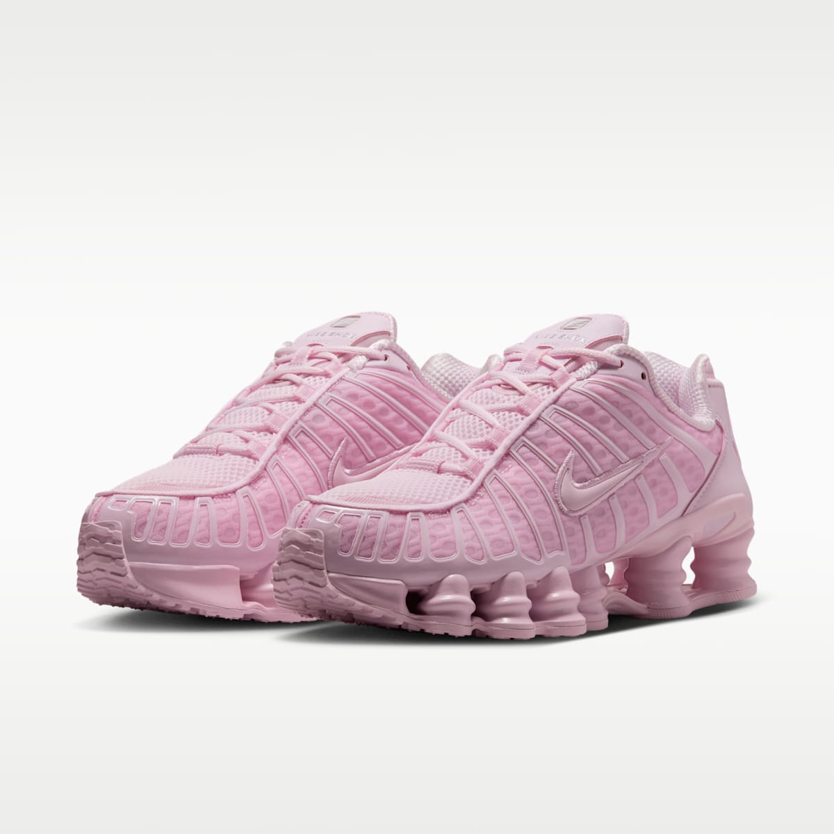 Nike Shox TL Women's Shoes - Pink Foam/Metallic Silver/Pink Foam