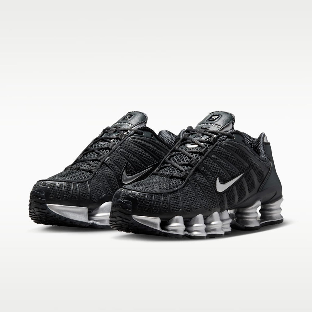 Nike Shox TL Women's Shoes - Off Noir/Black/Metallic Silver