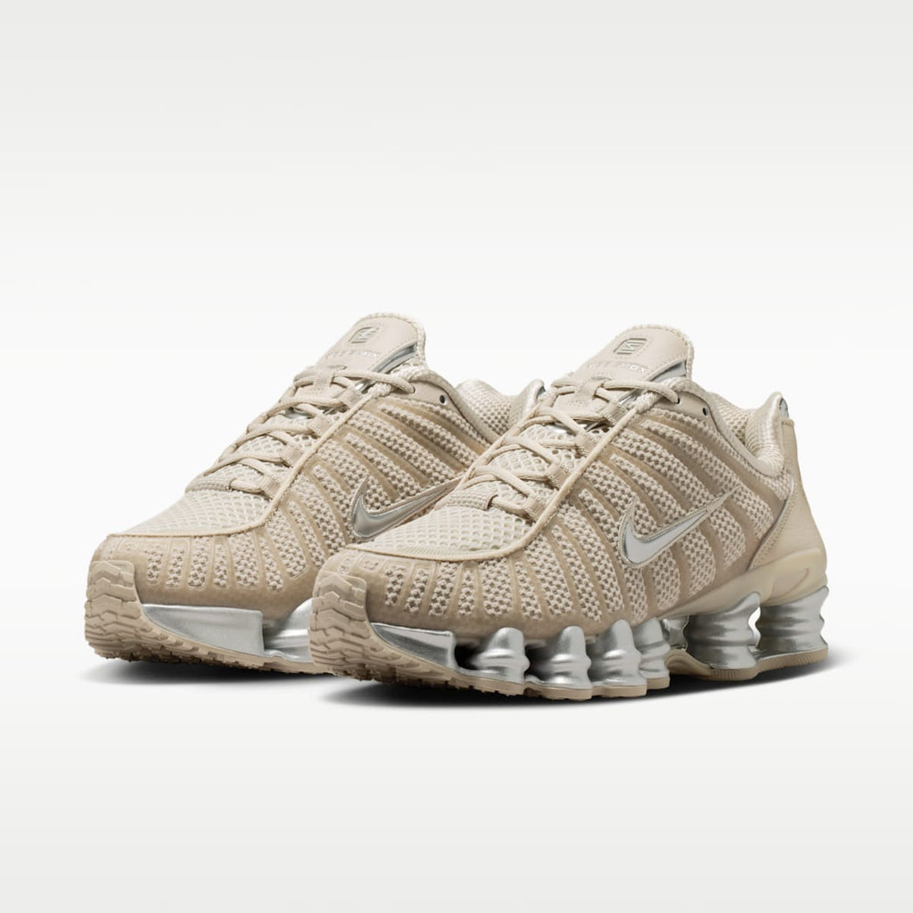 Nike Shox TL Women's Shoes - Cream II/Black/Metallic Silver