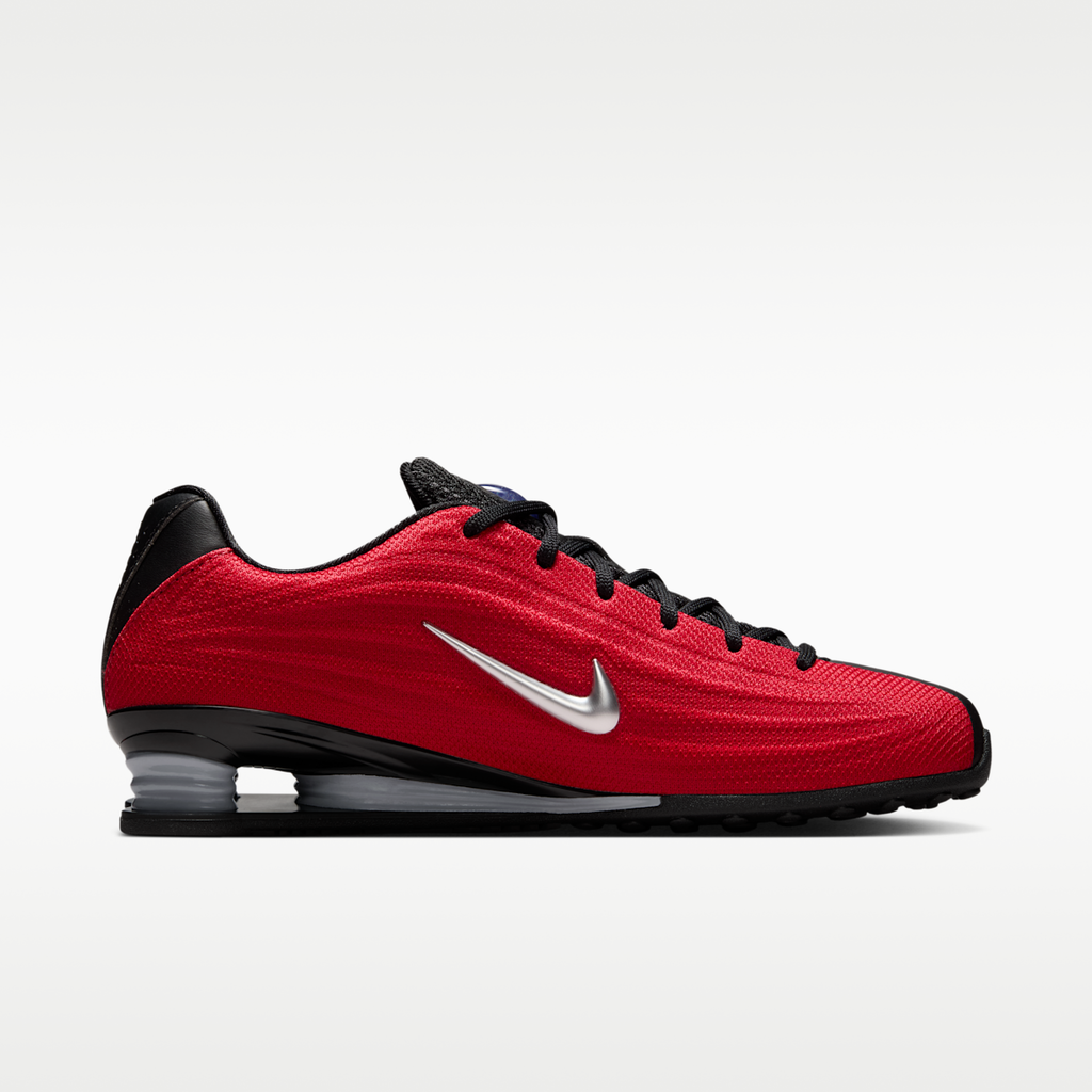 Nike Shox Z Women's Shoes - Fire Red/Black/Flat Silver/Metallic Silver