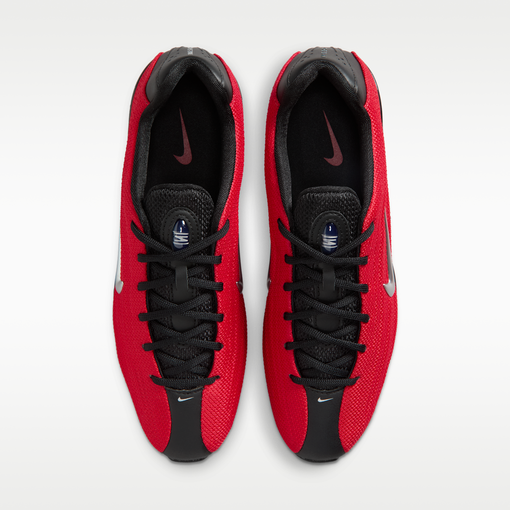 Nike Shox Z Women's Shoes - Fire Red/Black/Flat Silver/Metallic Silver