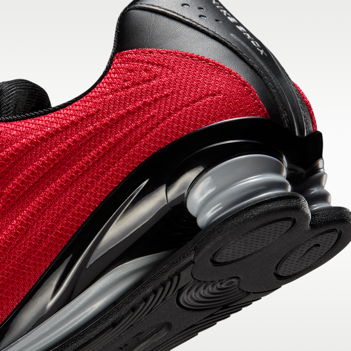 Nike Shox Z Women's Shoes - Fire Red/Black/Flat Silver/Metallic Silver