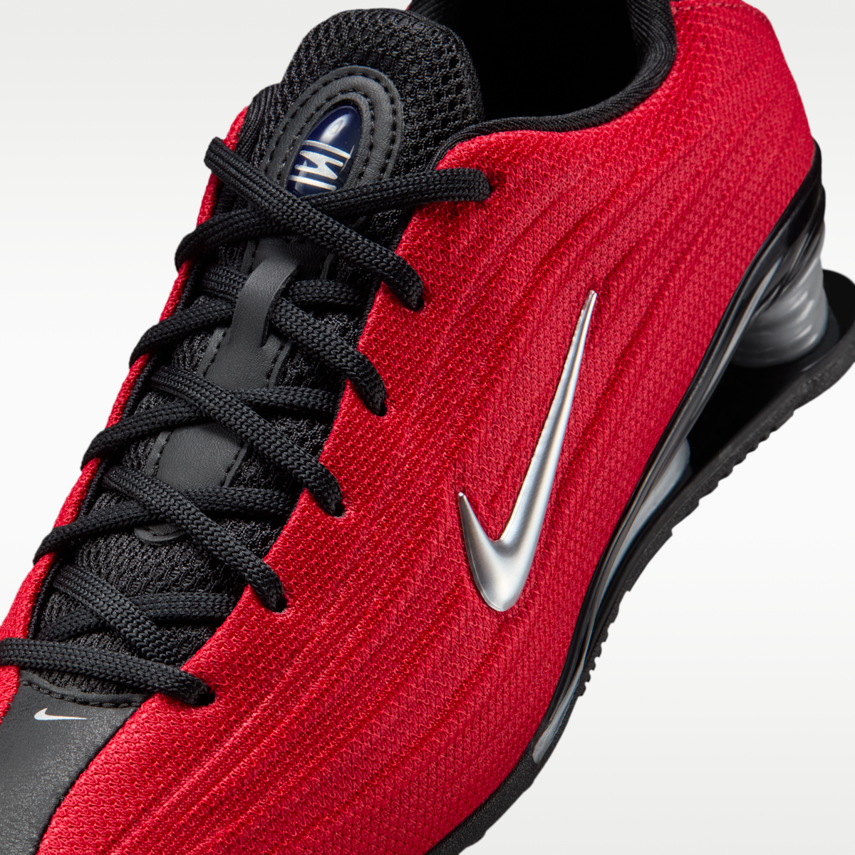 Nike Shox Z Women's Shoes - Fire Red/Black/Flat Silver/Metallic Silver