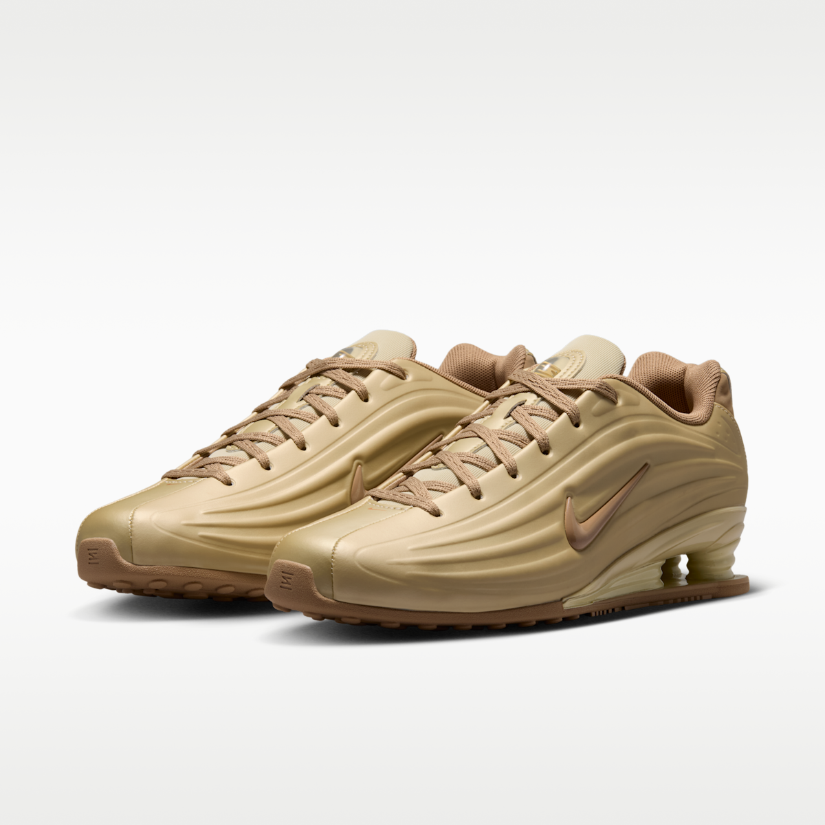 Nike Shox Z Women's Shoes - Light Khaki/Metallic Gold/British Khaki
