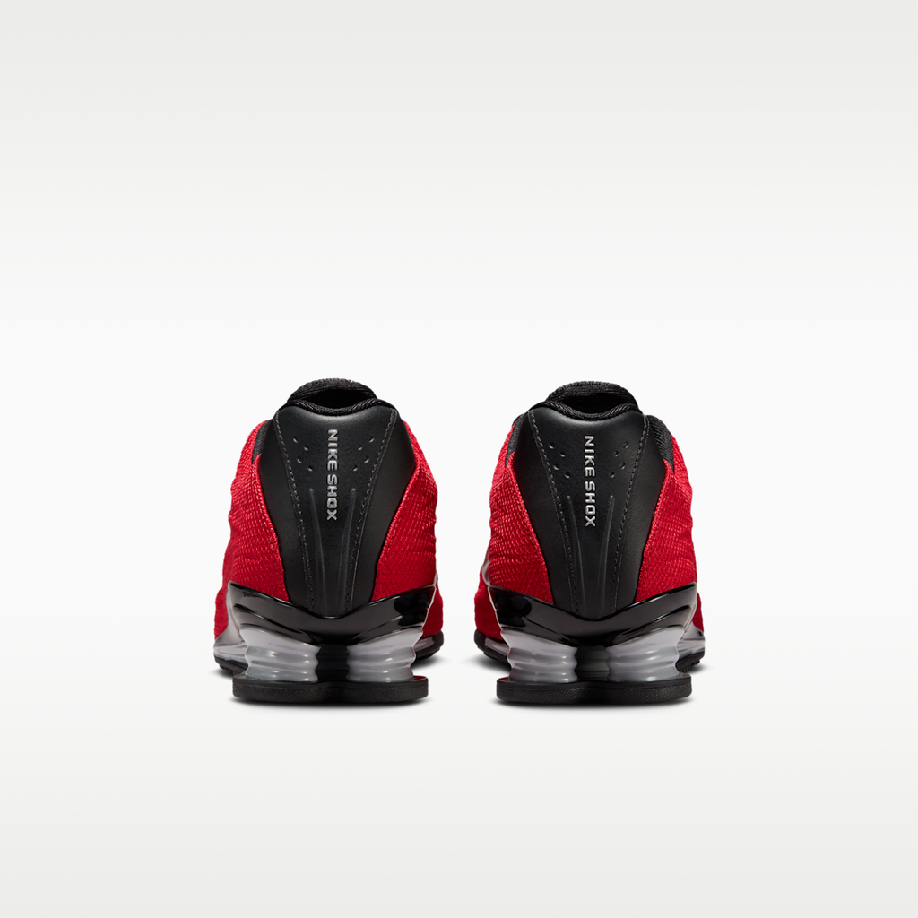 Nike Shox Z Women's Shoes - Fire Red/Black/Flat Silver/Metallic Silver