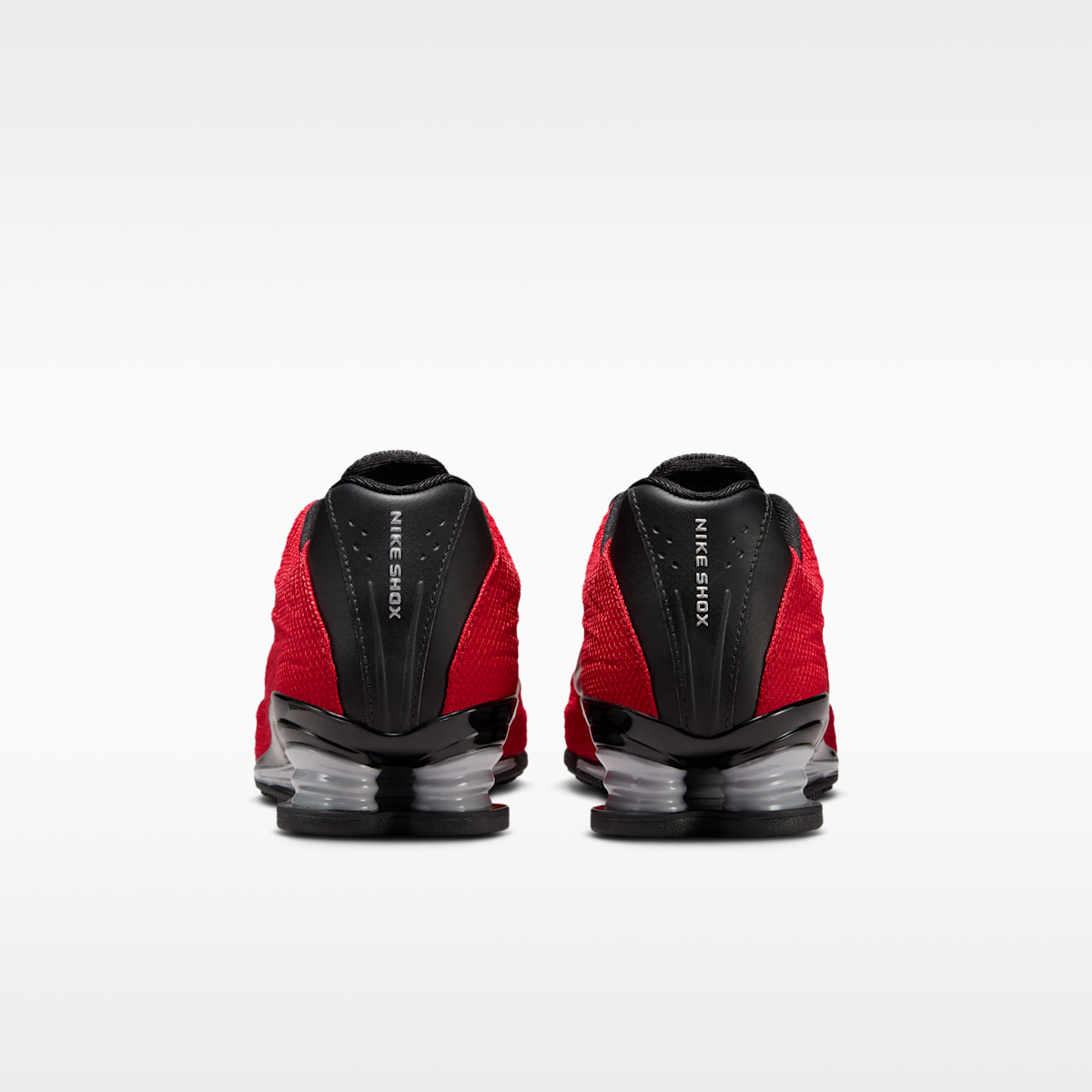 Nike Shox Z Women's Shoes - Fire Red/Black/Flat Silver/Metallic Silver