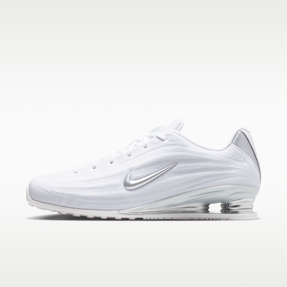 Nike Shox Z Women's Shoes - White/Metallic Silver