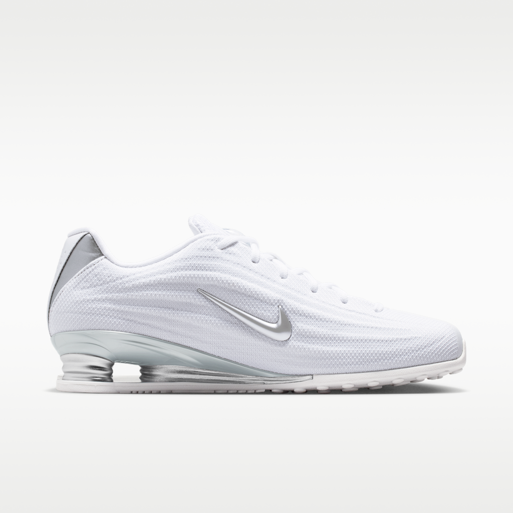 Nike Shox Z Women's Shoes - White/Metallic Silver