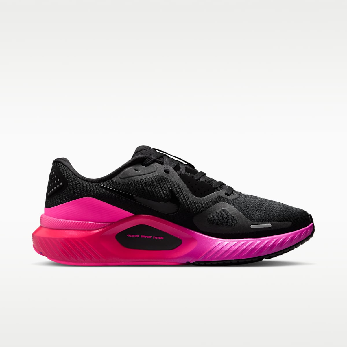 Nike Structure 26 Women's Road Running Shoes - Black/Hyper Pink/Laser Crimson/Black