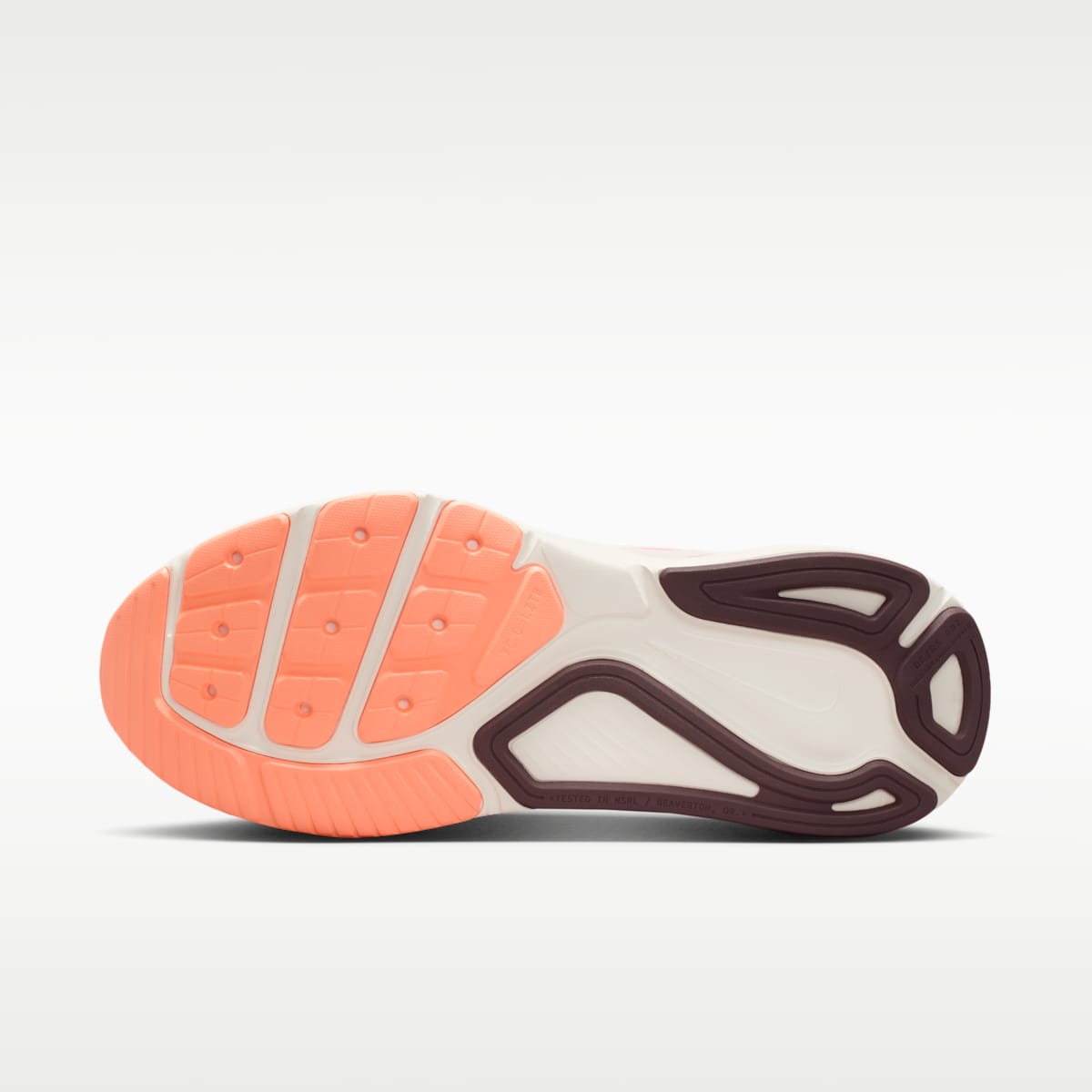 Nike Structure 26 Women's Road Running Shoes - Chalk/Light Magenta/Orange Pulse/Tattoo