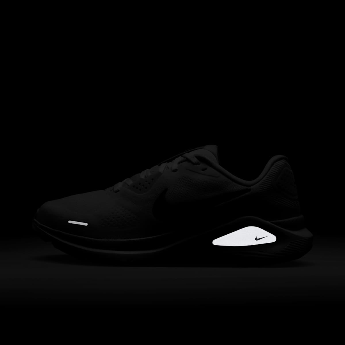 Nike Structure 26 Women's Road Running Shoes - White/Pure Platinum/Black