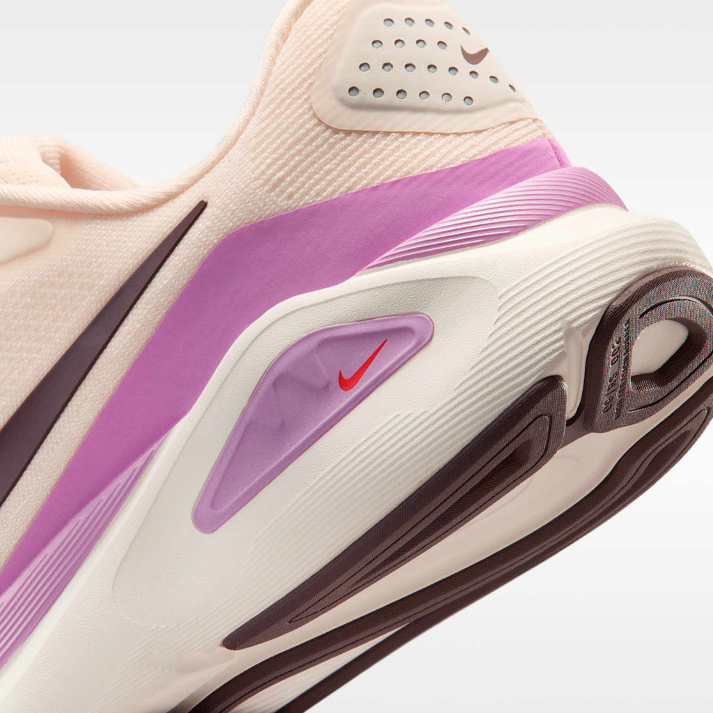 Nike Structure 26 Women's Road Running Shoes - Chalk/Light Magenta/Orange Pulse/Tattoo