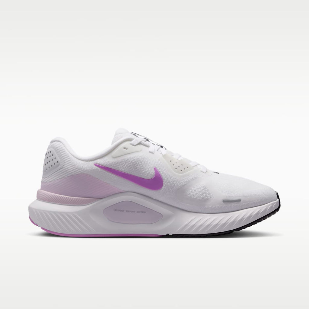 Nike Structure 26 Women's Road Running Shoes - White/Bleached Lilac/Light Magenta/Black
