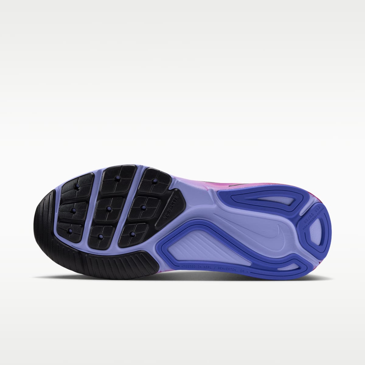 Nike Structure 26 Women's Road Running Shoes - Black/Gridiron/Purple Pulse/Metallic Silver