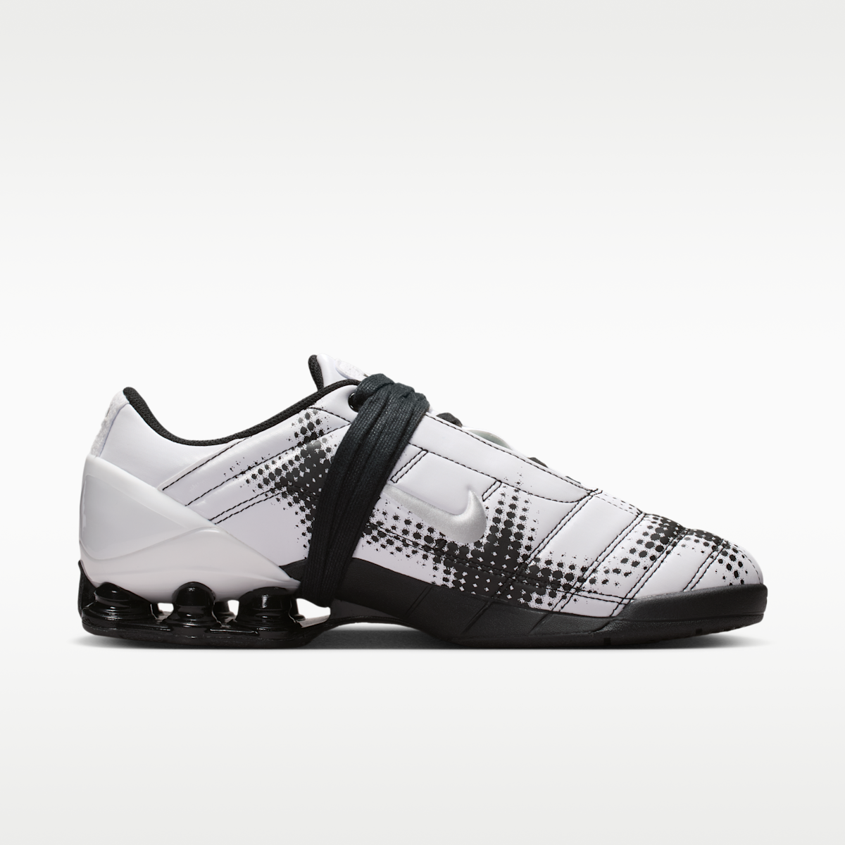 Nike Total90 Shox Magia Women's Shoes - White/Black/Metallic Silver