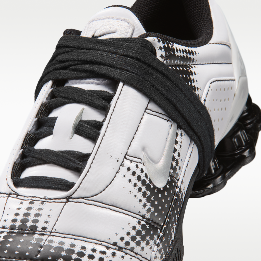 Nike Total90 Shox Magia Women's Shoes - White/Black/Metallic Silver