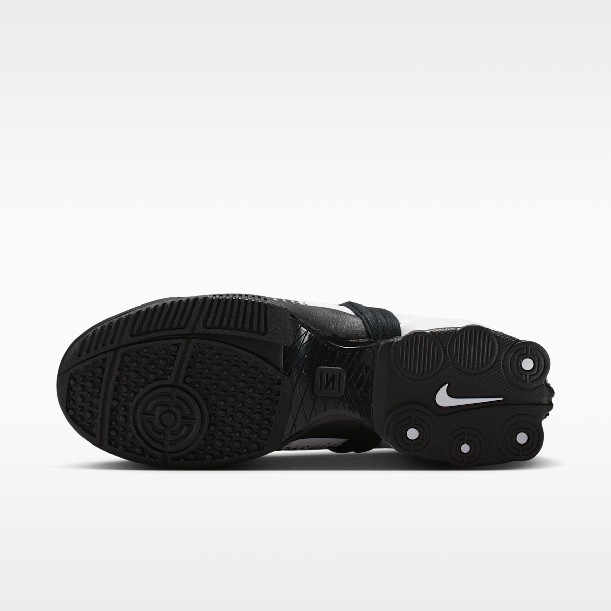 Nike Total90 Shox Magia Women's Shoes - White/Black/Metallic Silver