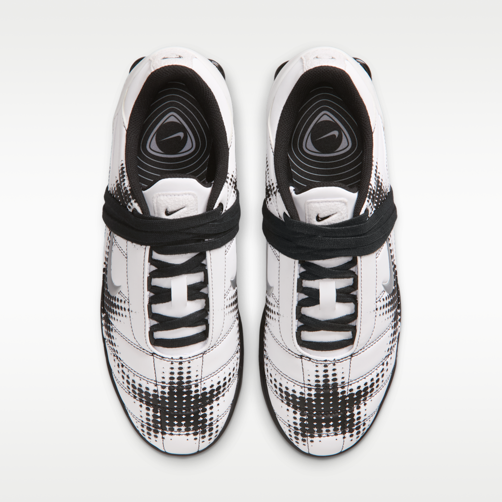 Nike Total90 Shox Magia Women's Shoes - White/Black/Metallic Silver