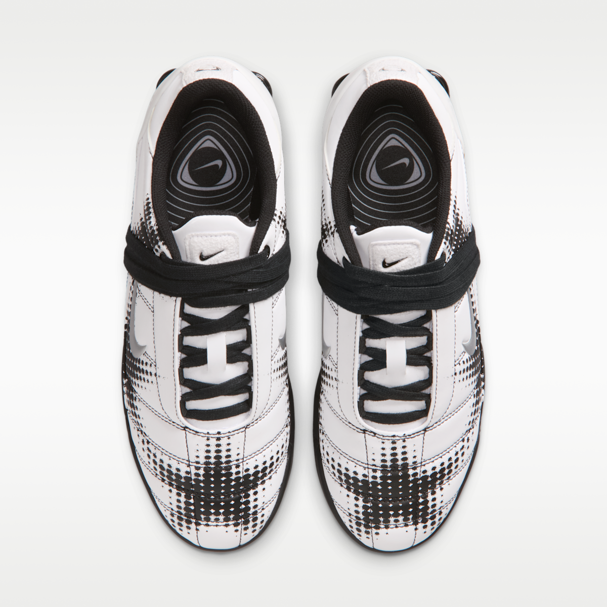 Nike Total90 Shox Magia Women's Shoes - White/Black/Metallic Silver