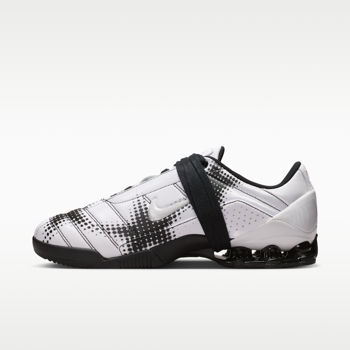 Nike Total90 Shox Magia Women's Shoes - White/Black/Metallic Silver