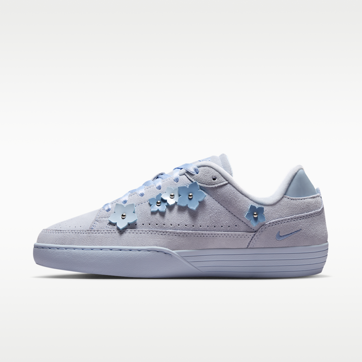 Nike Tennis Centre SE "Florette" Women's Shoes - Hydrogen Blue/Hydrogen Blue/Metallic Silver/Work Blue