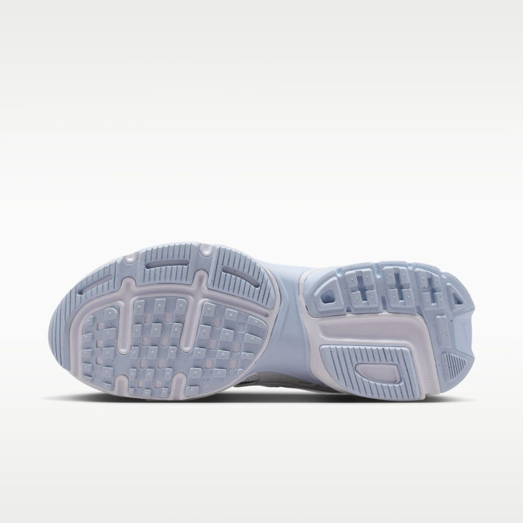 Nike V2K Run Women's Shoes with Reflective Accents - White/Metallic Silver/Hydrogen Blue/White
