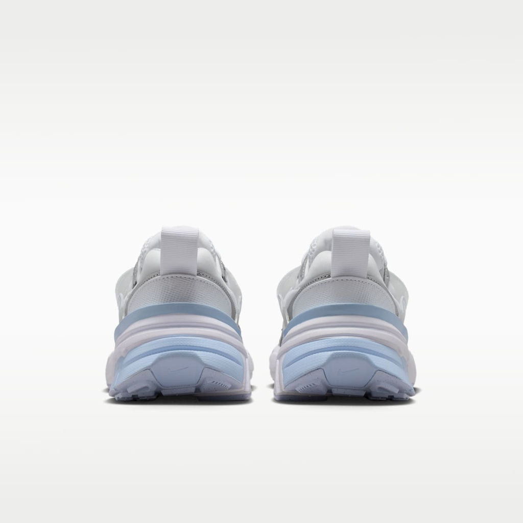 Nike V2K Run Women's Shoes with Reflective Accents - White/Metallic Silver/Hydrogen Blue/White