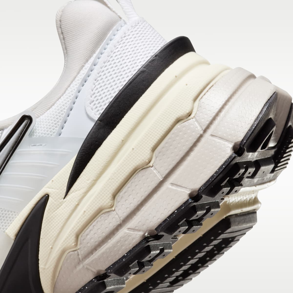 Nike V2K Run Women's Shoes with Reflective Accents - Summit White/Pure Platinum/Light Iron Ore/Metallic Silver