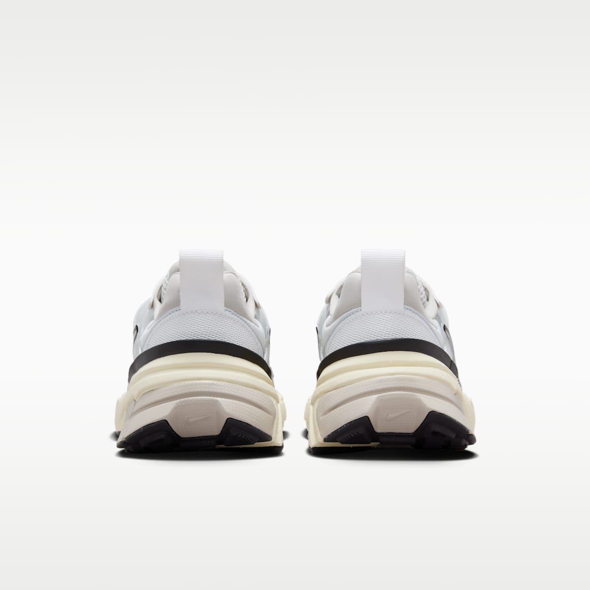 Nike V2K Run Women's Shoes with Reflective Accents - Summit White/Pure Platinum/Light Iron Ore/Metallic Silver