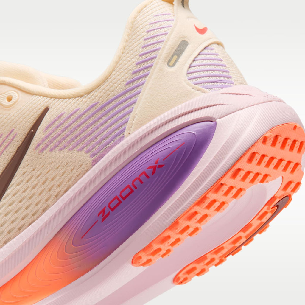 Nike Vomero 18 Women's Road Running Shoes - Chalk/Pink Foam/Bright Violet/Tattoo