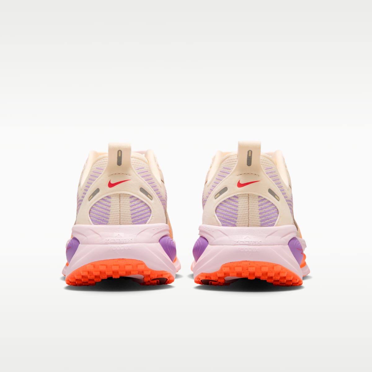 Nike Vomero 18 Women's Road Running Shoes - Chalk/Pink Foam/Bright Violet/Tattoo