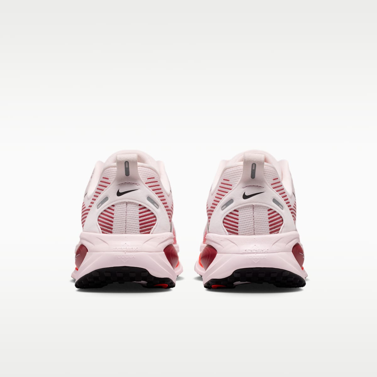 Nike Vomero 18 Women's Road Running Shoes - Pearl Pink/Team Crimson/Bright Crimson/Black