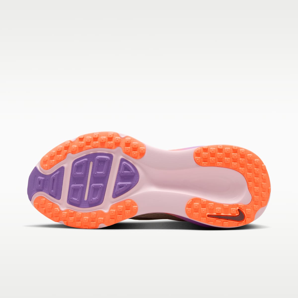 Nike Vomero 18 Women's Road Running Shoes - Chalk/Pink Foam/Bright Violet/Tattoo