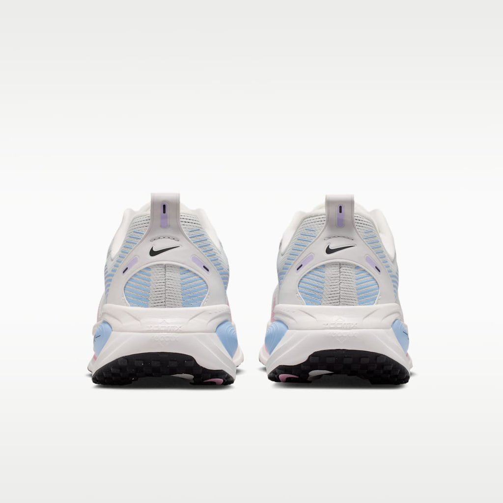 Nike Vomero 18 Women's Road Running Shoes - Summit White/Medium Soft Pink/Metallic Silver/Summit White