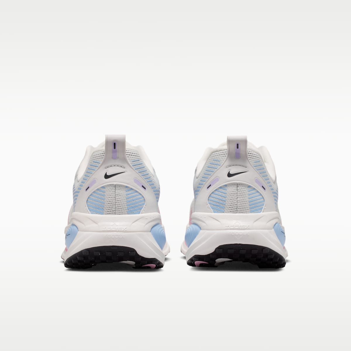 Nike Vomero 18 Women's Road Running Shoes - Summit White/Medium Soft Pink/Metallic Silver/Summit White