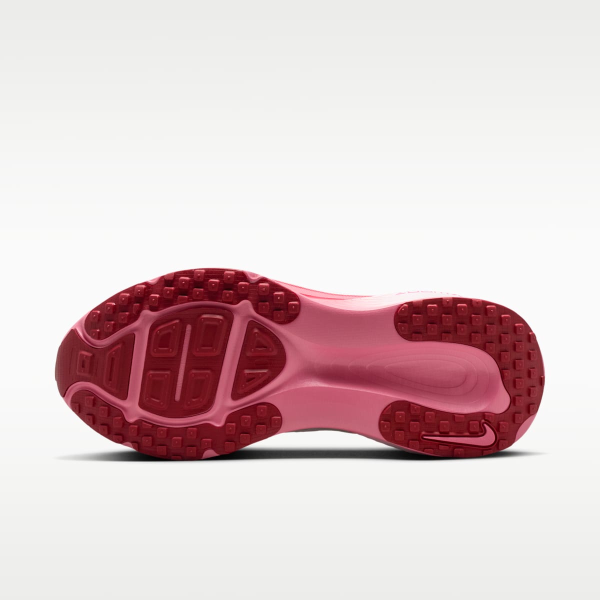 Nike Vomero 18 Women's Road Running Shoes - White/Pearl Pink/Team Red/Peony