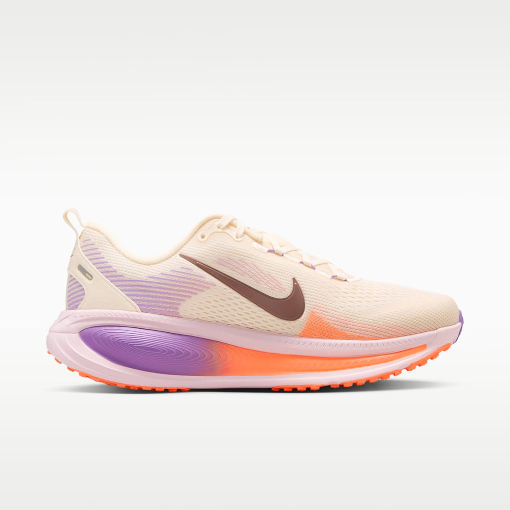 Nike Vomero 18 Women's Road Running Shoes - Chalk/Pink Foam/Bright Violet/Tattoo