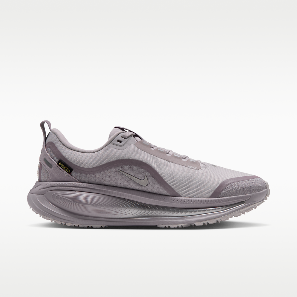 Nike Vomero 18 GORE-TEX Women's Waterproof Road Running Shoes with Reflective Accents - Vast Grey/Silver Lilac/Metallic Silver