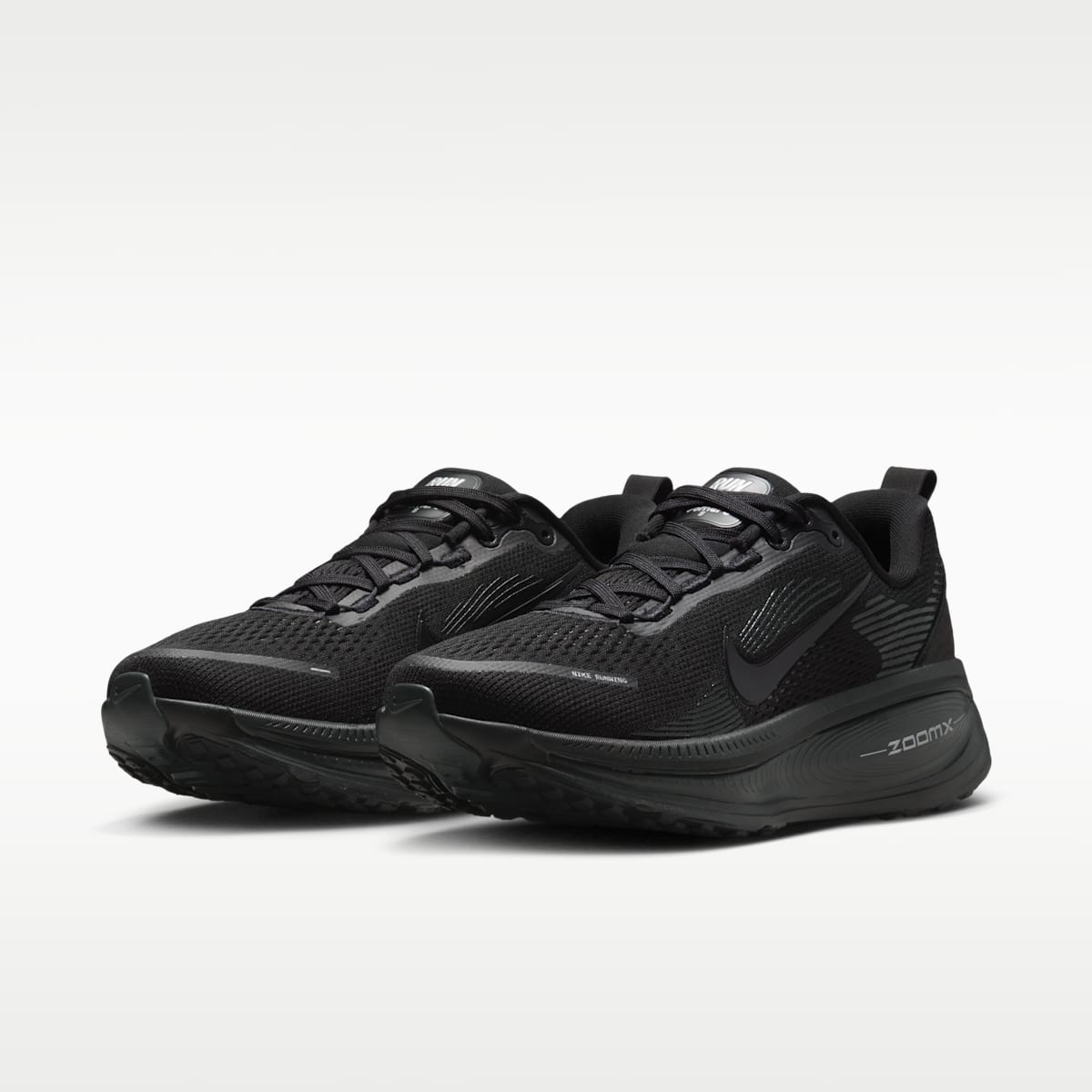 Nike Vomero 18 Women's Road Running Shoes - Black/Dark Smoke Grey/Light Smoke Grey/Black