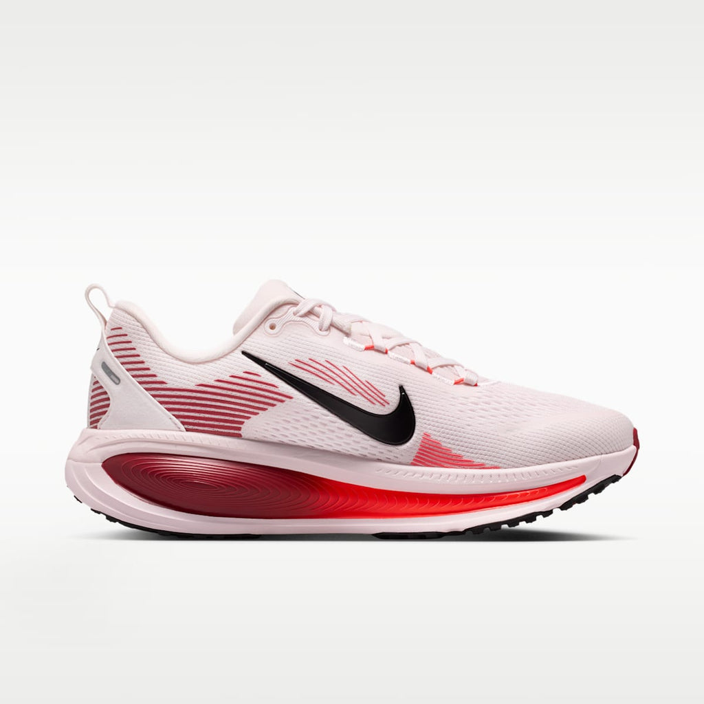 Nike Vomero 18 Women's Road Running Shoes - Pearl Pink/Team Crimson/Bright Crimson/Black