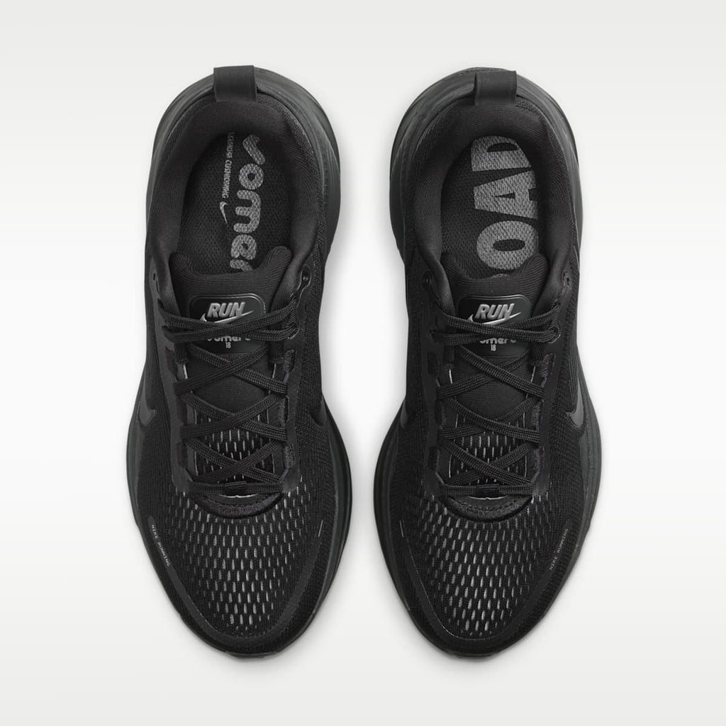 Nike Vomero 18 Women's Road Running Shoes - Black/Dark Smoke Grey/Light Smoke Grey/Black