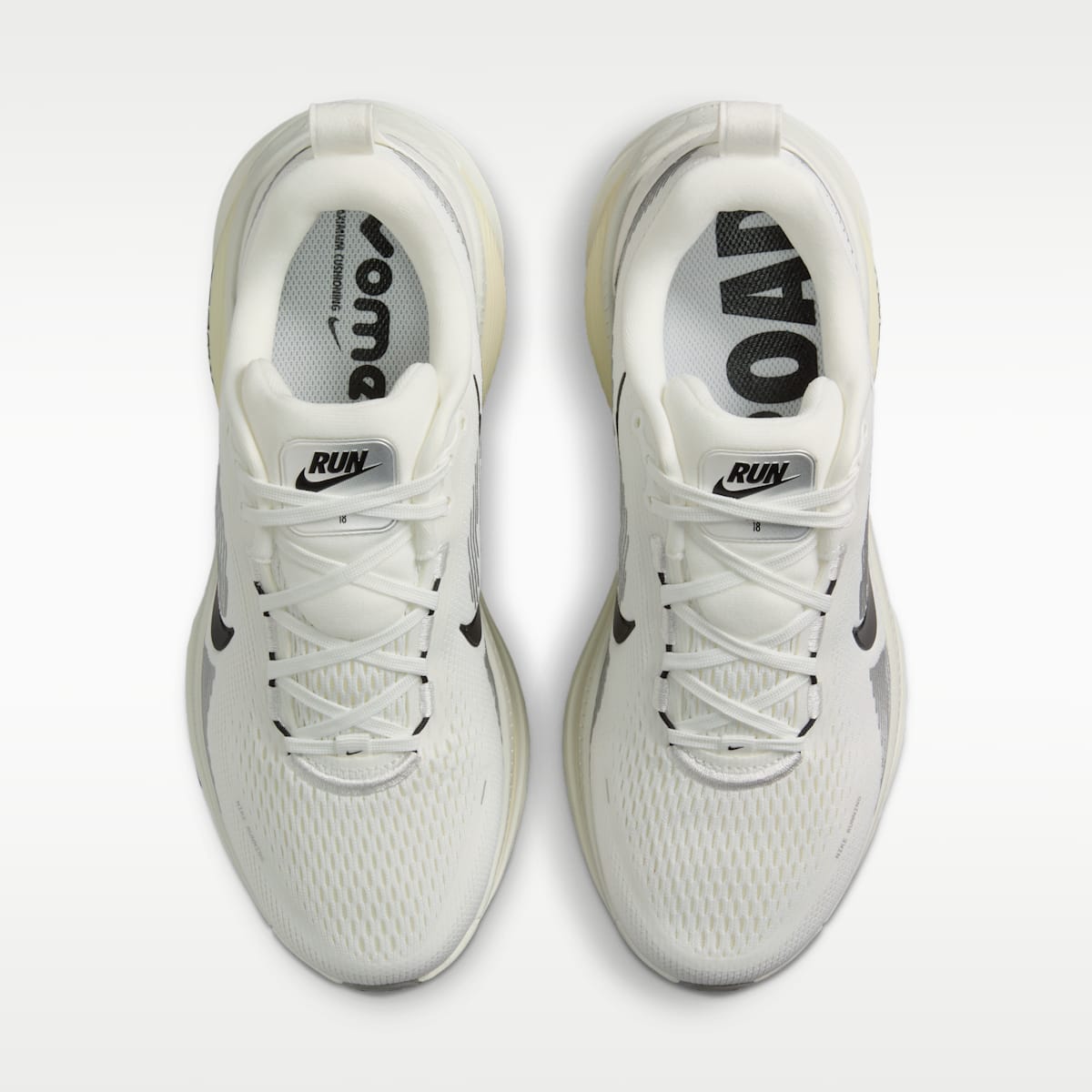 Nike Vomero 18 Women's Road Running Shoes - Summit White/Coconut Milk/Coconut Milk/Black