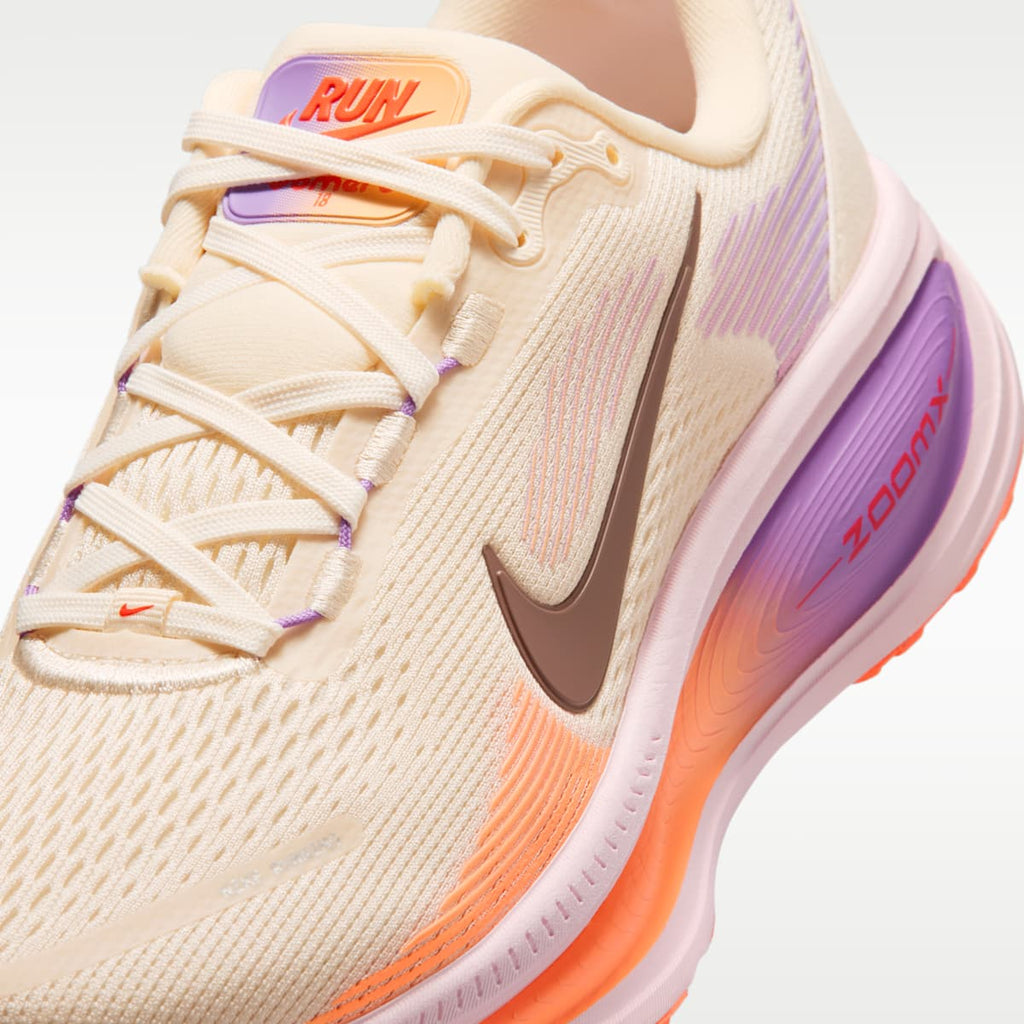 Nike Vomero 18 Women's Road Running Shoes - Chalk/Pink Foam/Bright Violet/Tattoo