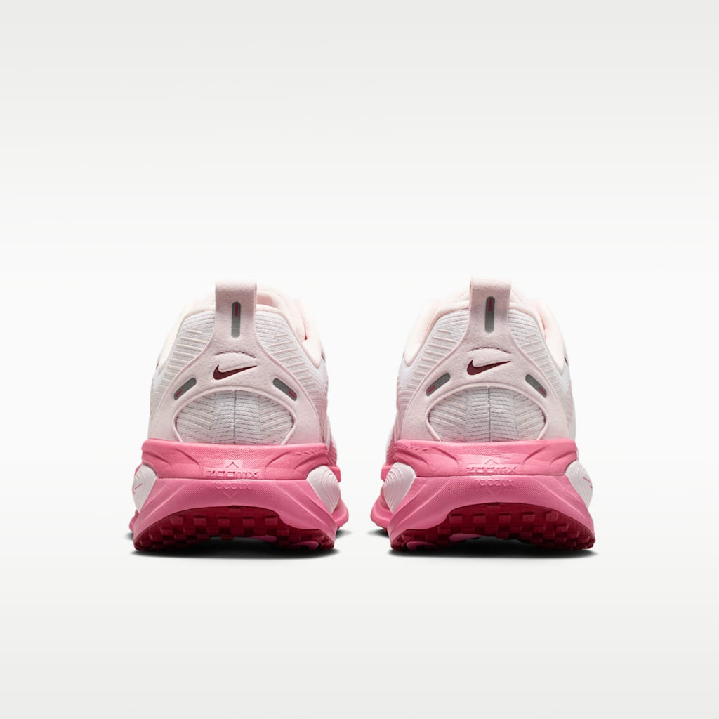 Nike Vomero 18 Women's Road Running Shoes - White/Pearl Pink/Team Red/Peony