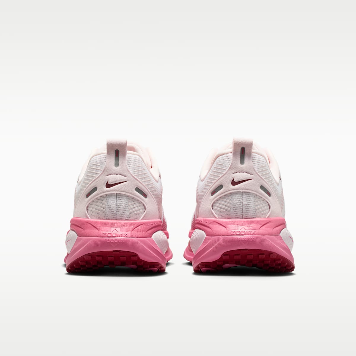 Nike Vomero 18 Women's Road Running Shoes - White/Pearl Pink/Team Red/Peony