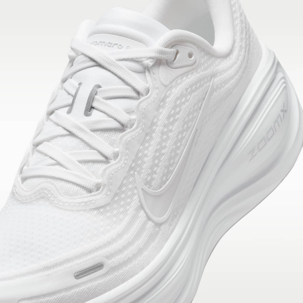Nike Vomero Plus Women's Road Running Shoes - White/Photon Dust/Metallic Silver/Summit White