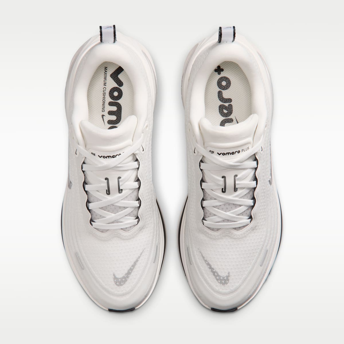 Nike Vomero Plus Women's Road Running Shoes - Summit White/Sail/Anthracite/Metallic Silver