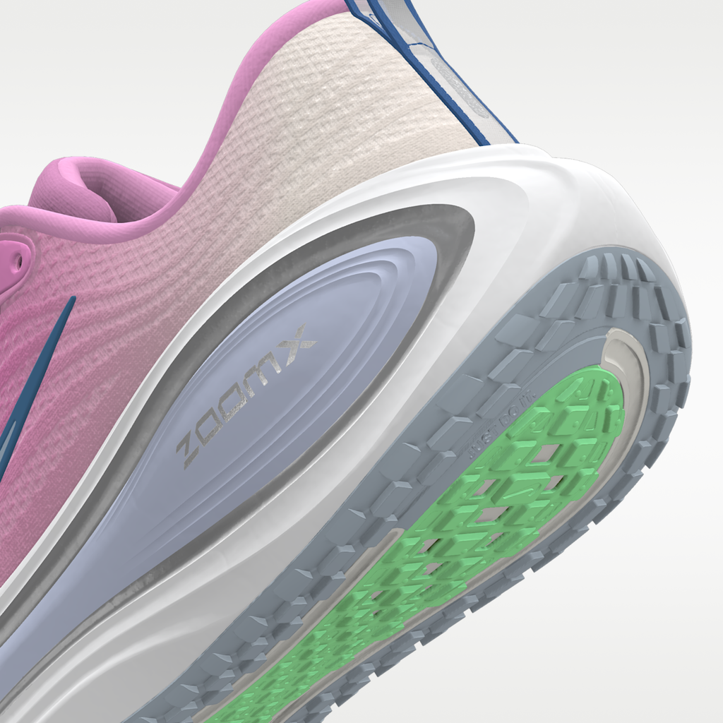 Nike Vomero Plus By Brett Chody Custom Women's Road Running Shoes - Multi-Color/Multi-Color